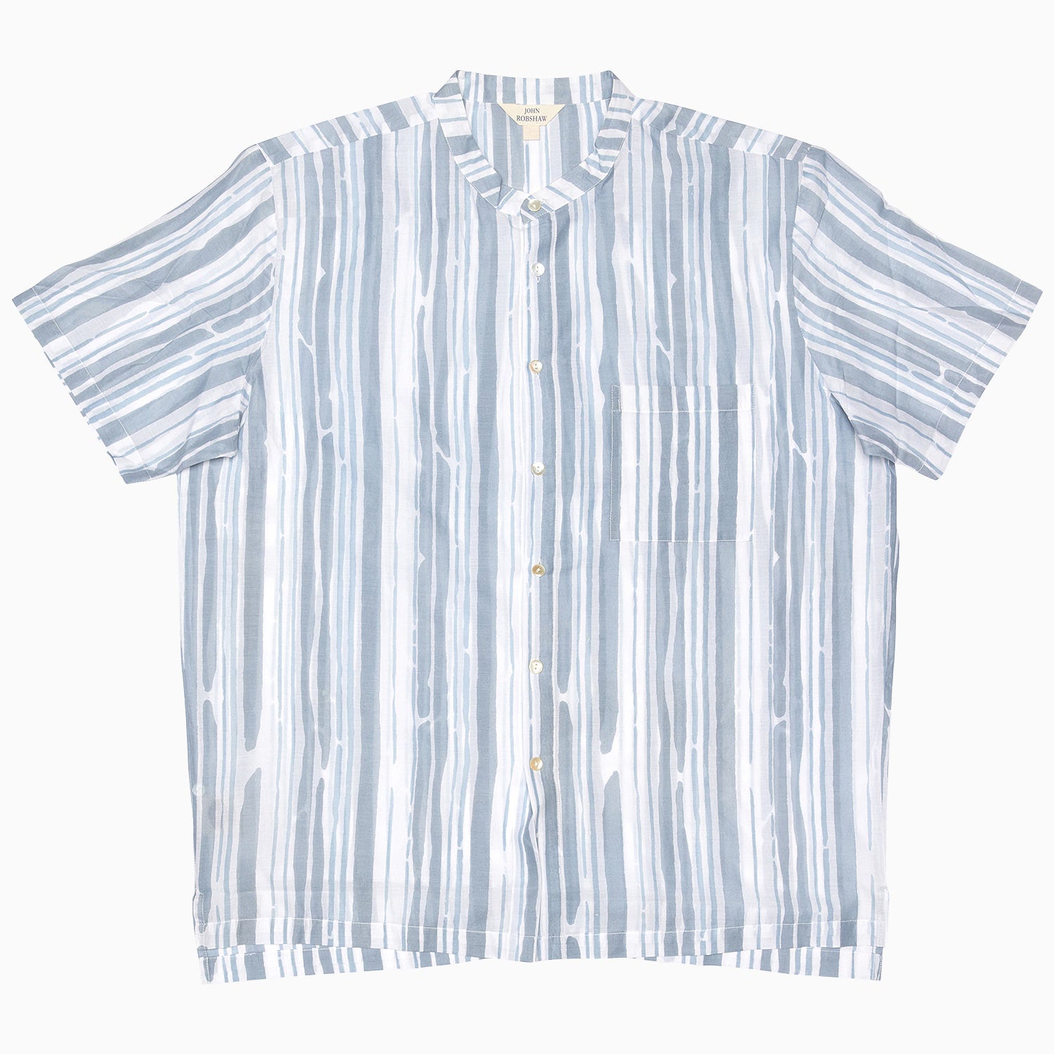 Tanima Stripe Nehru Short Sleeve Shirt for Men - Stylish Casual Summer Wear for Office, Party & Vacation