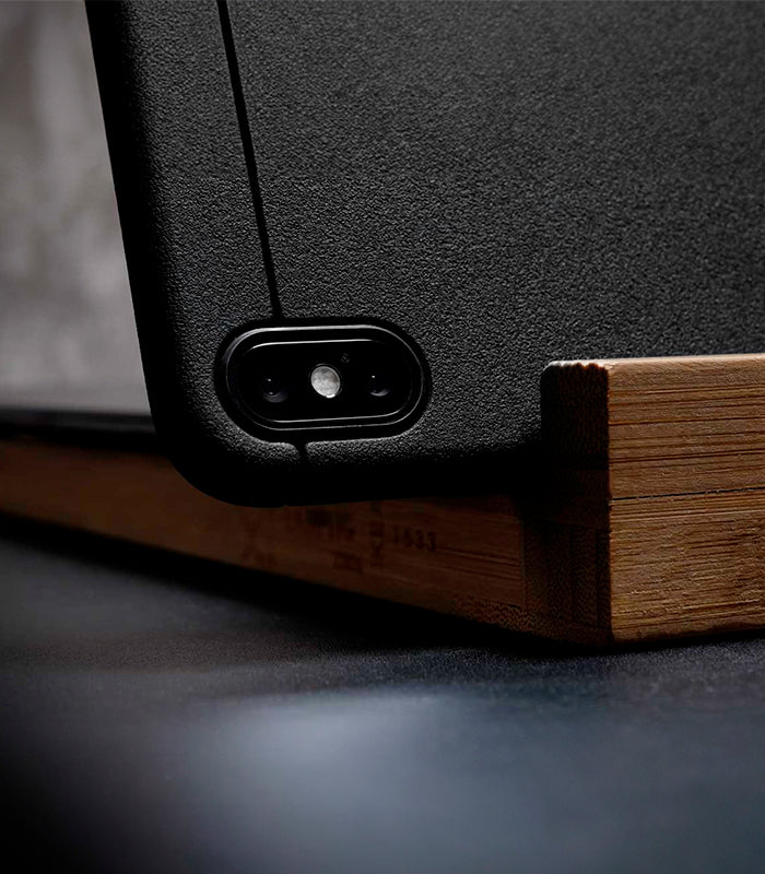 Premium Leather Sheath Case for iPhone XS - Slim Protective Cover with Card Slot | Perfect for Business, Travel & Everyday Use