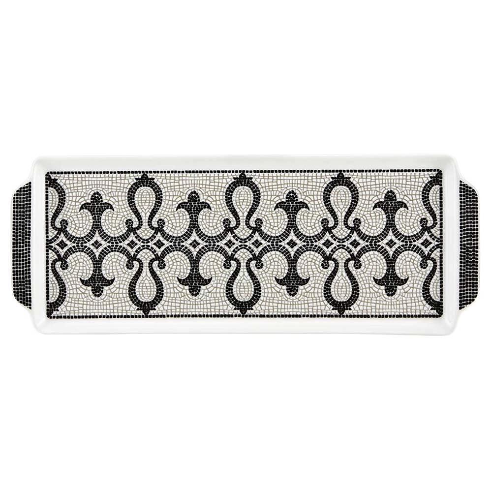 Vista Alegre Portuguese Cobblestone Porcelain Tart Tray - Elegant Baking Dish for Pastries, Desserts & Appetizers - Perfect for Home Baking, Tea Parties & Holiday Entertaining