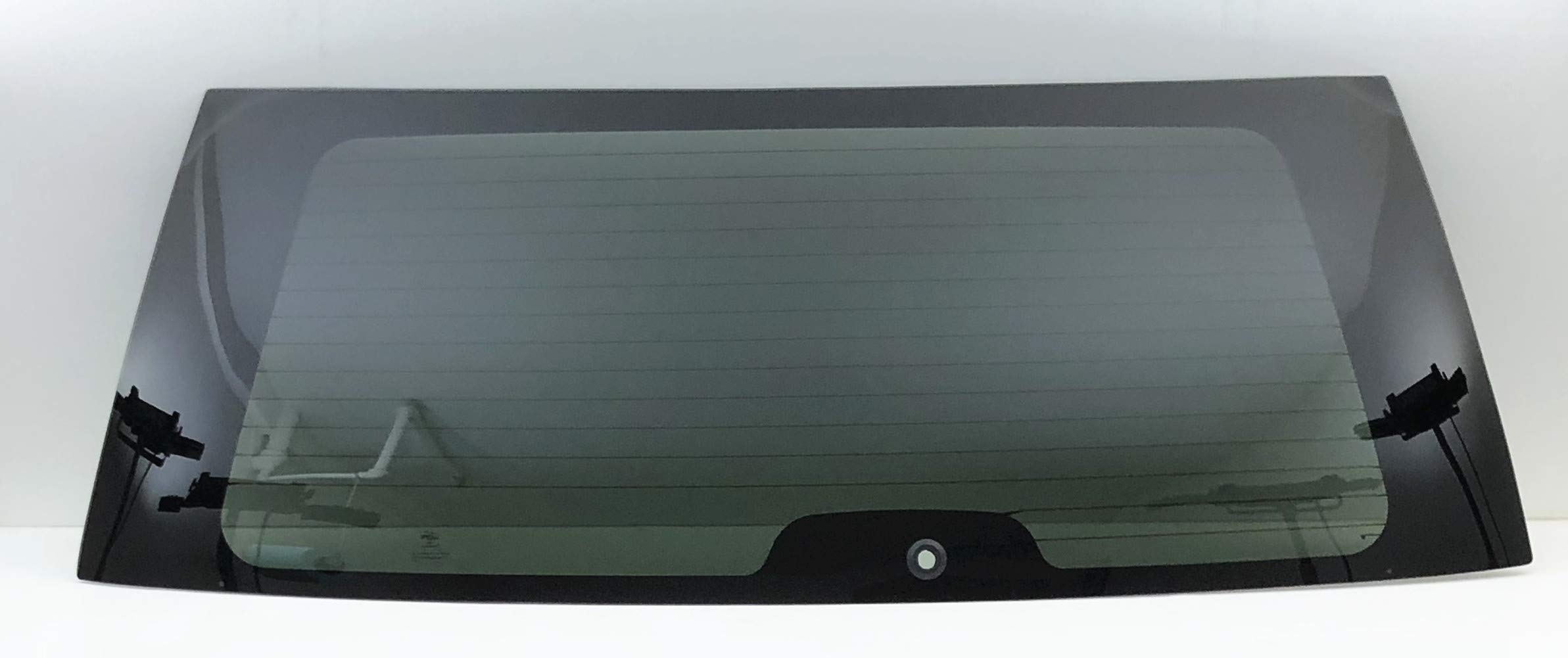 Heated Rear Window Glass Replacement for 2001-2003 Chrysler Town & Country, Voyager, Dodge Caravan & Grand Caravan - Defrosting Back Tailgate Glass - Perfect for Winter Driving & Defrosting in Cold Weather