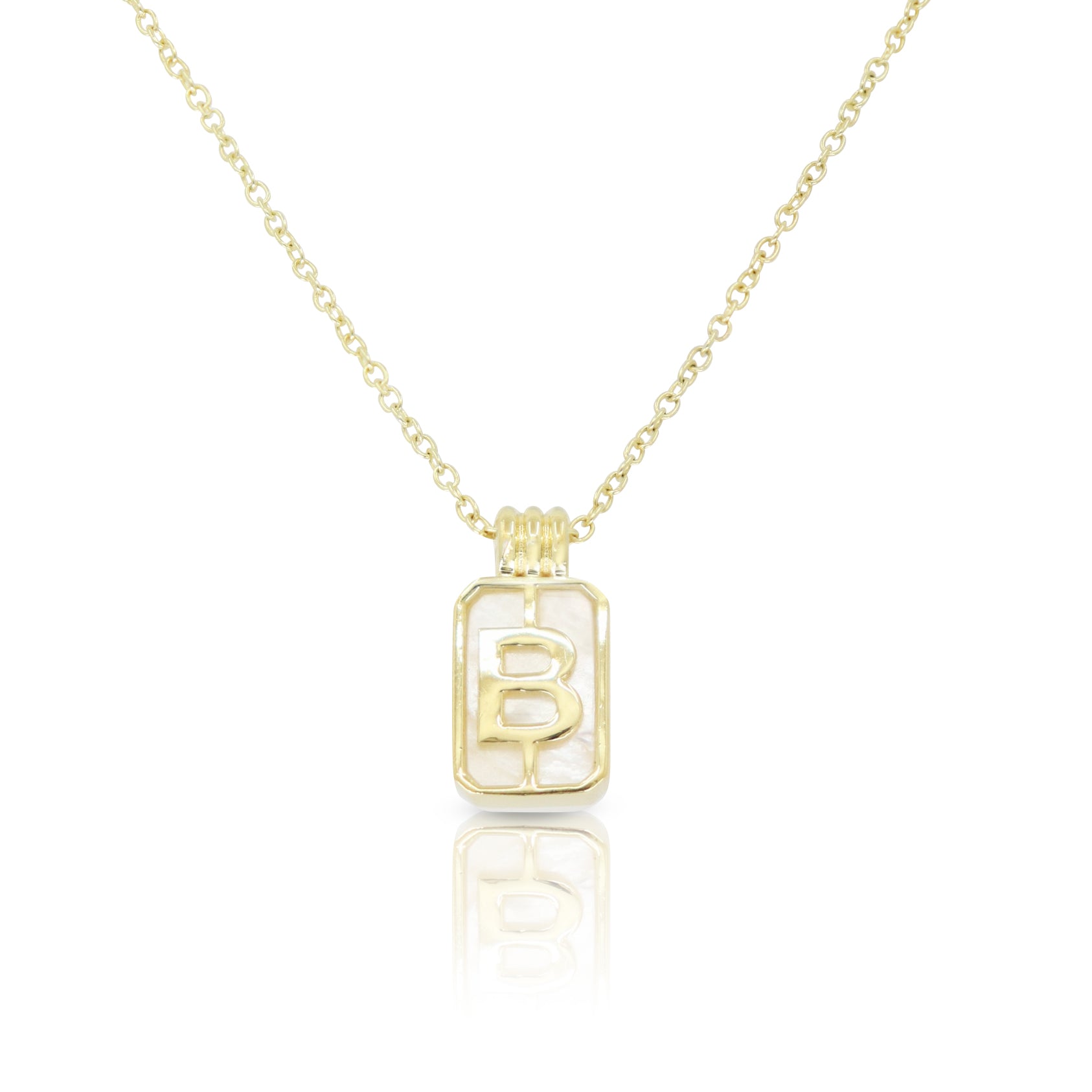 A to Z Gold Initial Necklace for Women - Personalized Alphabet Letter Pendant Jewelry - Perfect Gift for Birthday, Anniversary & Valentine's Day