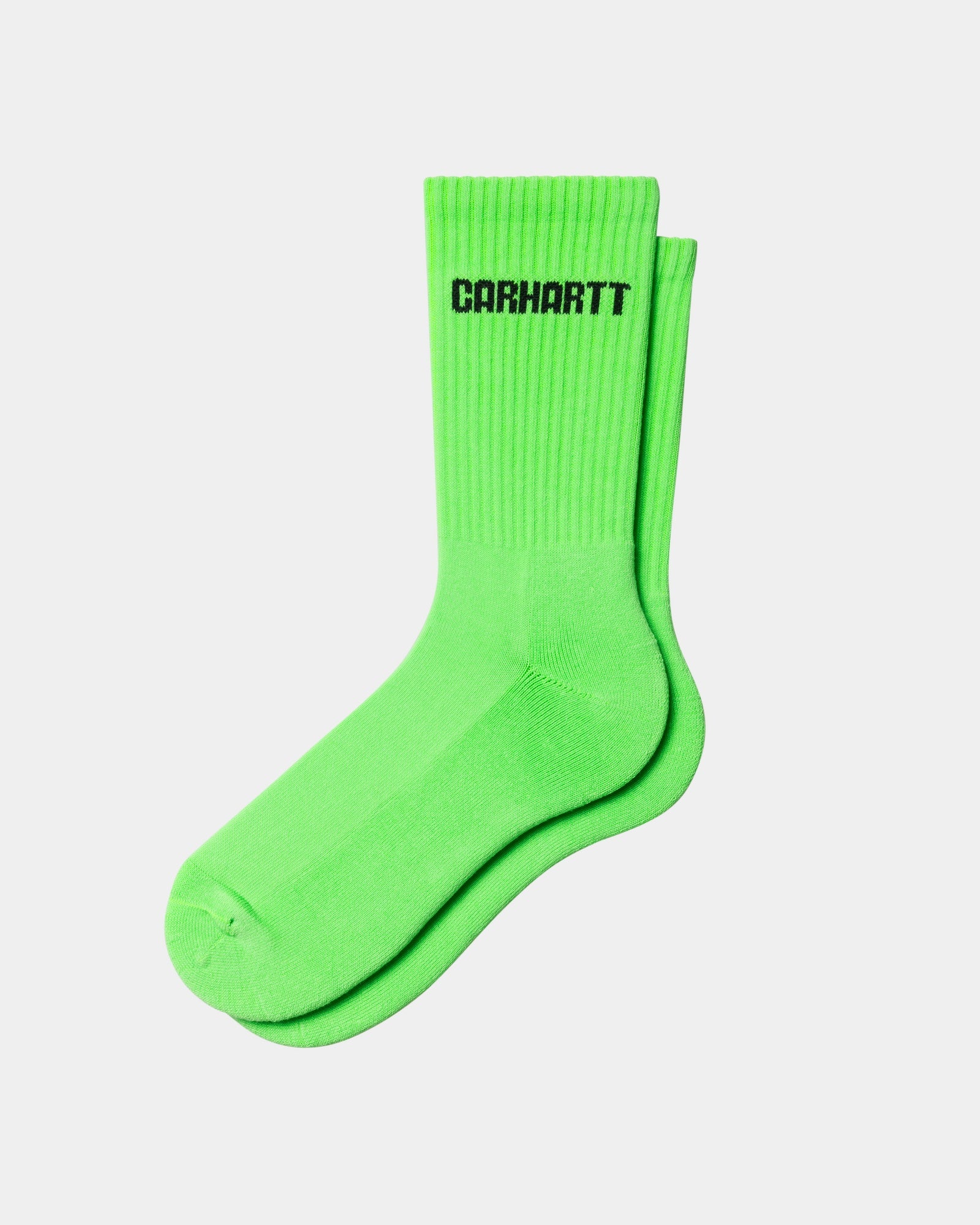 Premium Industry Socks - Lumo Green & Black Color | Durable Work Socks for Construction, Warehouse & Outdoor Activities