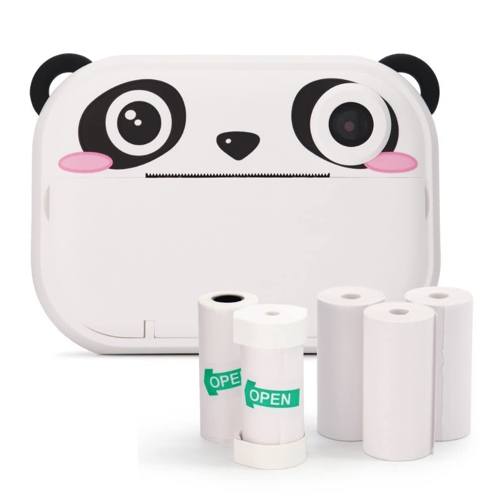 Kidamento Instant Print Kids Digital Camera & Camcorder with Selfie, WiFi & App, 16GB Memory Card - Perfect for Birthday Gifts, Travel, Scavenger Hunts & Creative Photography Fun