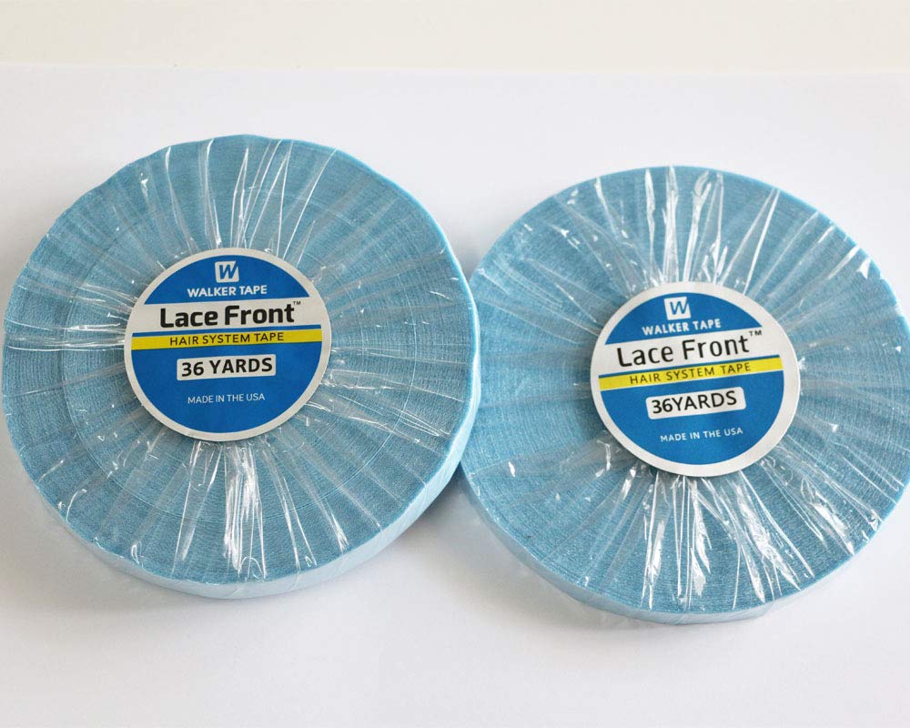 36 Yards Lace Front Wig Support Tape - 12mm Wide Super Strong Waterproof Adhesive, Double Sided Wig Tape for Human Hair Extensions, Toupees, Beards & Wigs - Secure All-Day Hold for Performances, Cosplay & Daily Wear