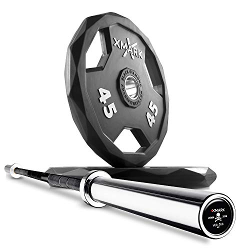 03) BAR and Pair of 45 lb