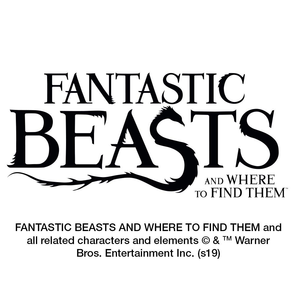 Fantastic Beasts Nifler Cute Chibi Round Leather Luggage Tag & ID Card Holder - Perfect for Harry Potter Fans, Travel Accessories, Suitcase Identification