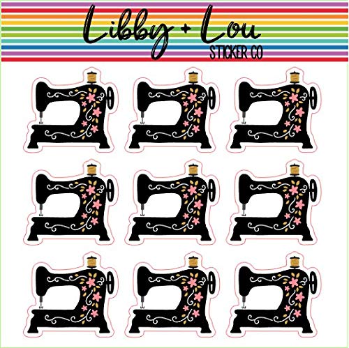 Sewing Machine Planner Stickers - Organize DIY Projects