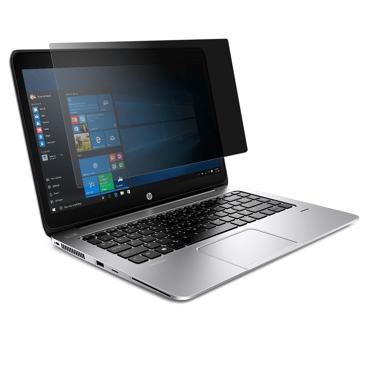 4Vu Privacy Screen for HP® EliteBook Folio G1 Laptop - Anti-Glare & Blue Light Filter - Perfect for Office, Banking & Confidential Work