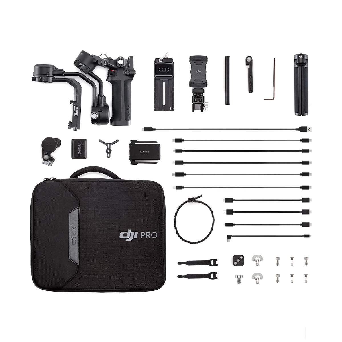 DJI RSC 2 3-Axis Gimbal Stabilizer for Mirrorless & DSLR Cameras - Professional Combo Kit with Carrying Case | Perfect for Vlogging, Filmmaking & Travel Photography