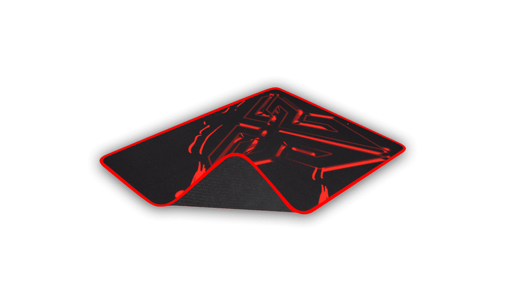 Fantech Gaming Mouse Pad 350x250x4mm Non-Slip Rubber Base - Large Extended Mouse Mat for PC, Laptop, Office & Esports Gaming (Black) | Smooth Surface for Precision Control | Perfect for Work, Gaming & Graphic Design