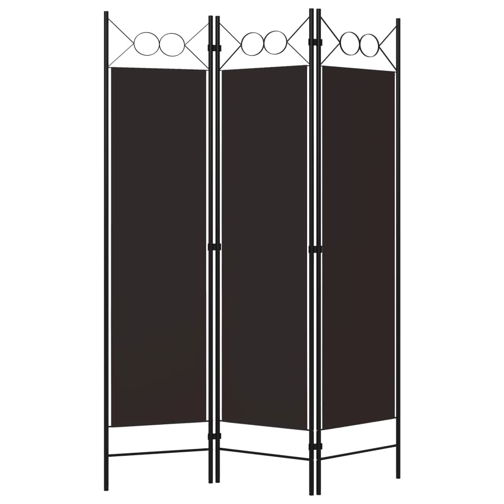 3-Panel Folding Room Divider Screen - 47.2