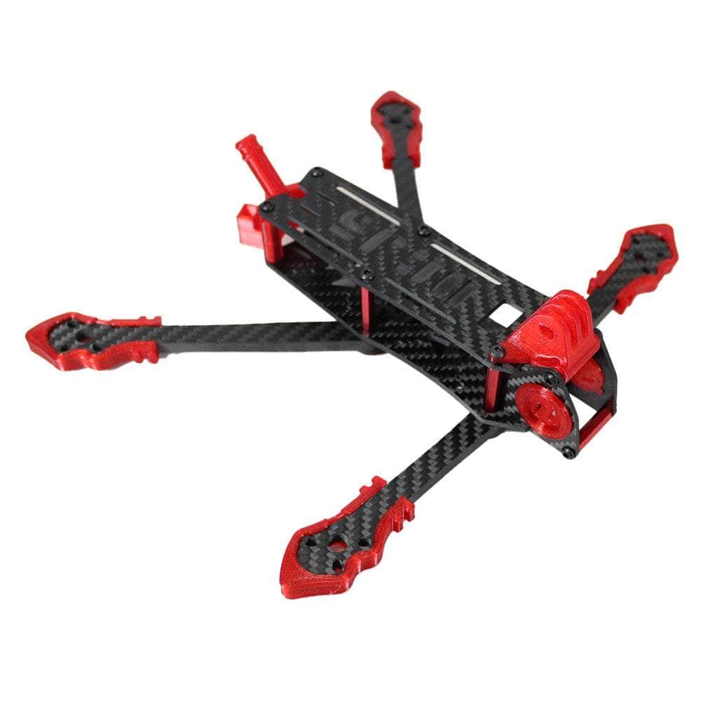 DaddyLovesQuads ASBO DCJ5 HD O3 Deadcat 5 Frame Kit - Lightweight Carbon Fiber FPV Drone Frame for Cinematic Aerial Photography and Racing | Perfect for FPV Enthusiasts and Professional Videographers
