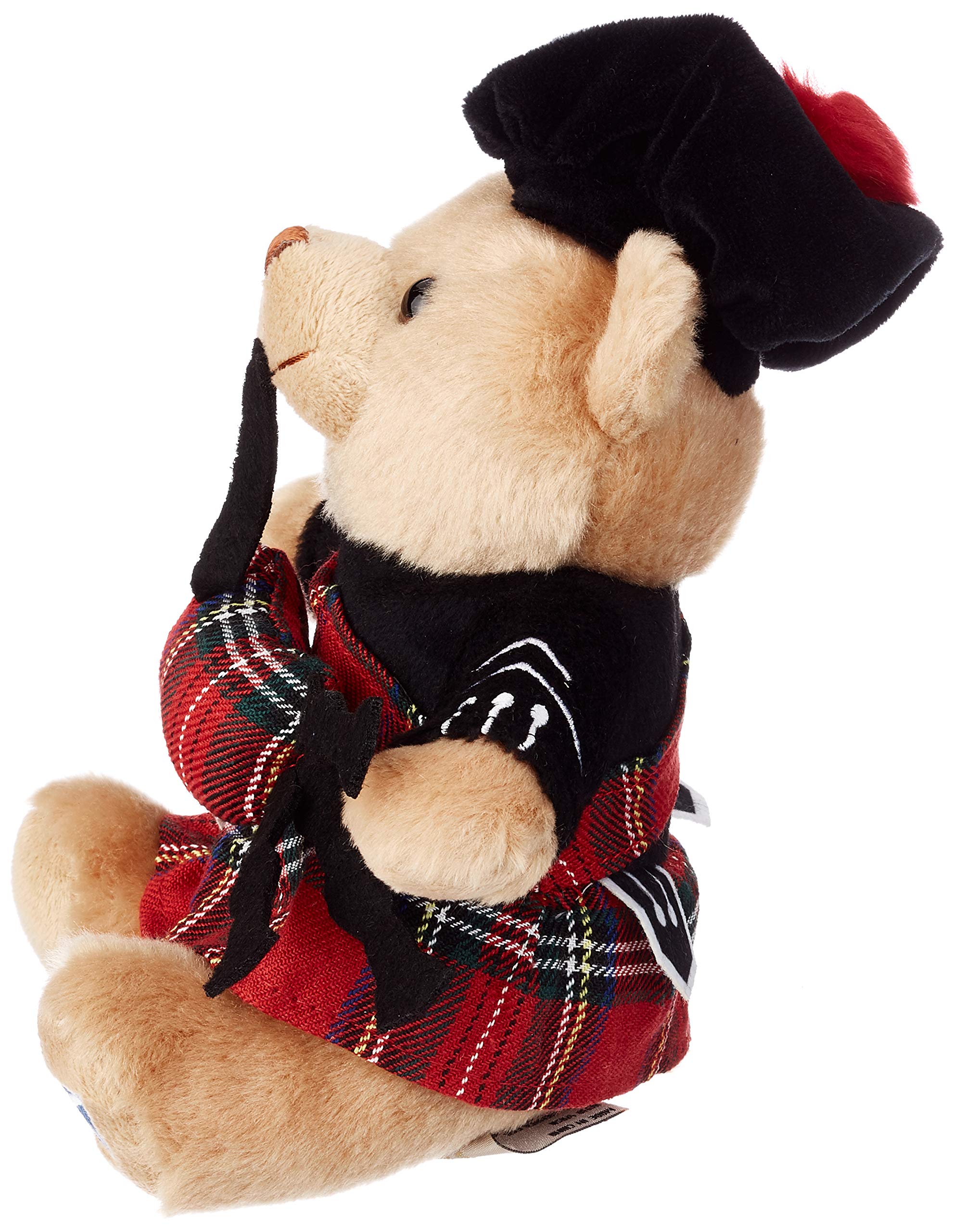 Keel Toys Scottish Bear Plush Stuffed Animal - 19cm Soft Cuddly Teddy for Kids, Collectors & Gifts | Perfect for Nursery Decor, Birthday Presents & Comfort Companions