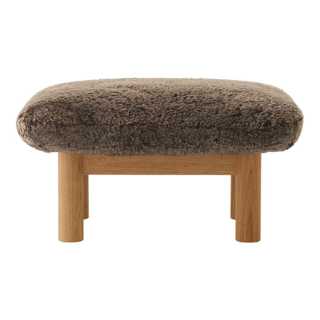 Brasilia Ottoman - Modern Round Storage Ottoman with Lift Top, Upholstered Footrest & Coffee Table - Perfect for Living Room, Bedroom & Home Decor