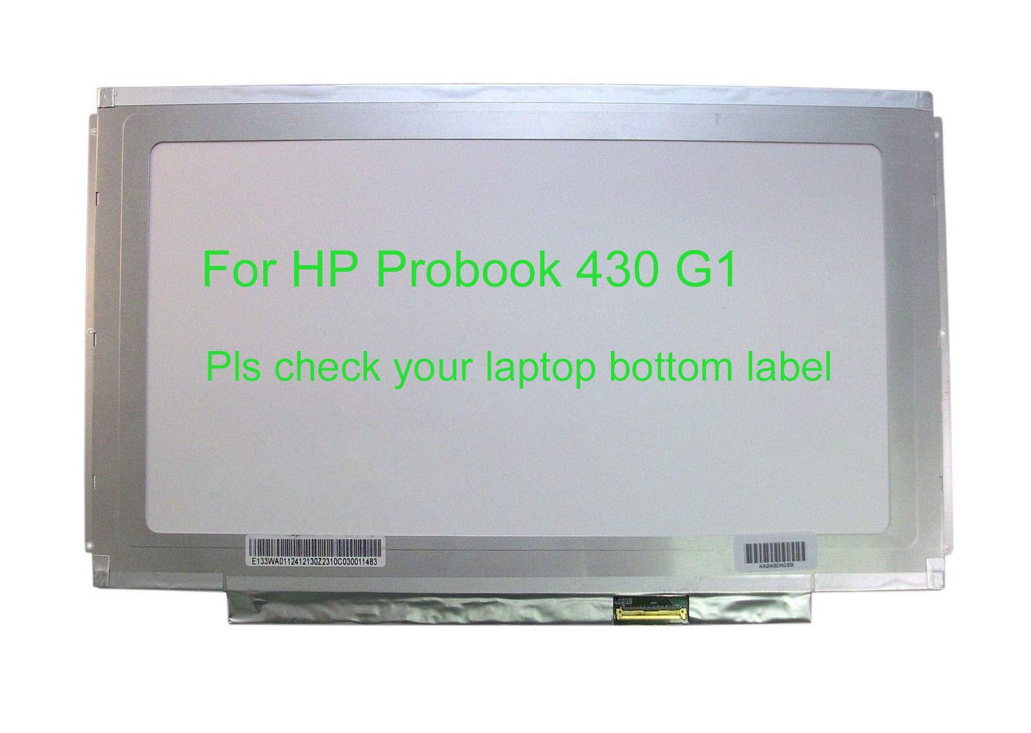 13.3-inch LCD Screen Replacement for HP ProBook 430 G1 - 1366x768 HD Display Panel (Compatible Model Included) - Perfect for Home Office & Business Laptop Repair