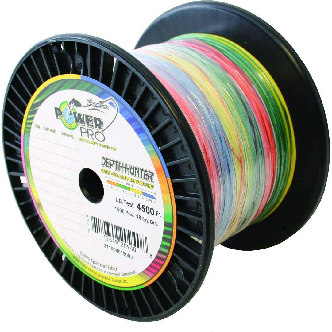 POWER PRO Braided Fishing Line - High Strength & Sensitivity for Deep Water Fishing | Saltwater & Freshwater Angling | Ideal for Trolling, Casting & Bottom Fishing