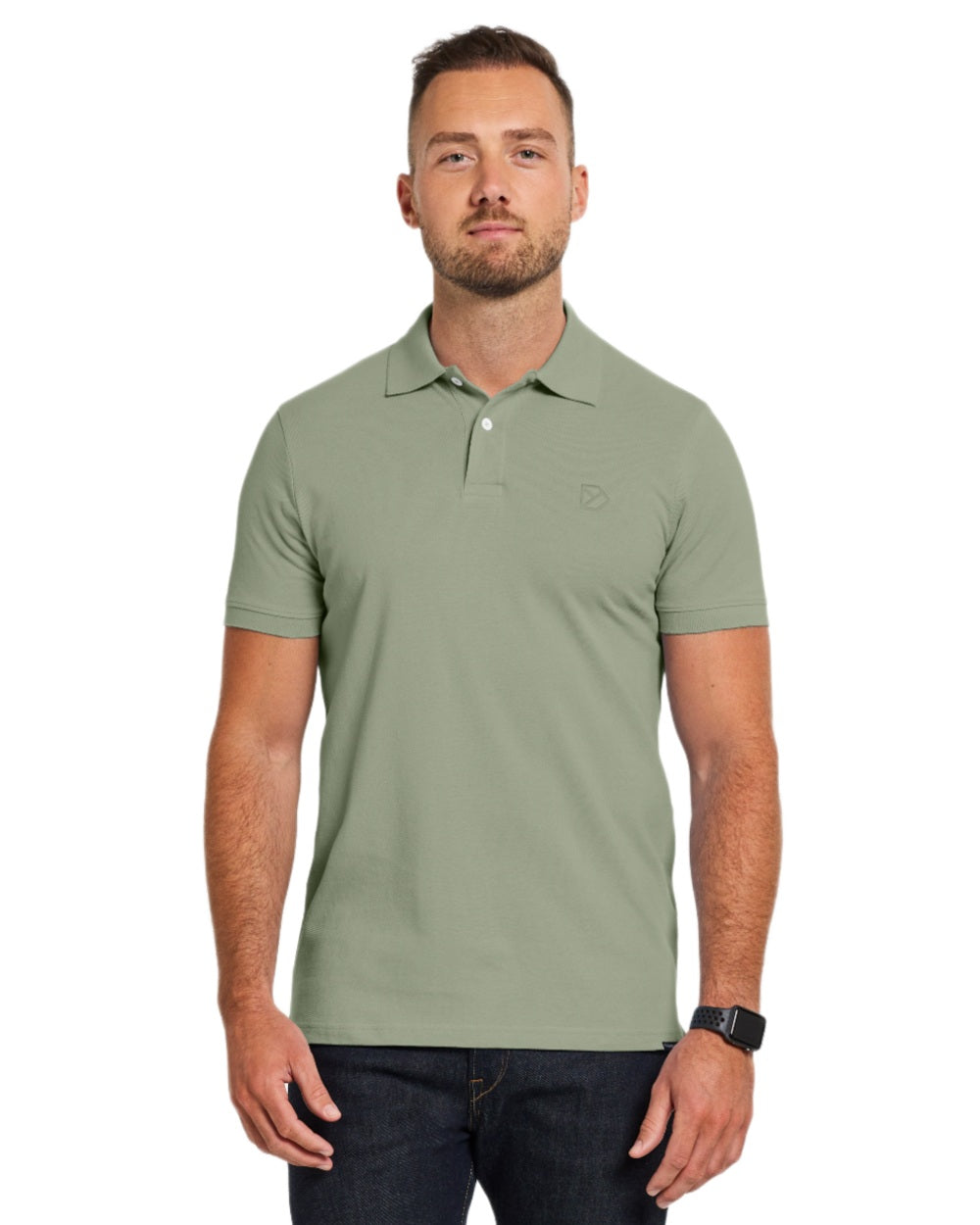 Didriksons Ville Pike Polo Shirt for Men - Classic Cotton Casual Shirt with Comfort Fit - Perfect for Golf, Office & Summer Outings