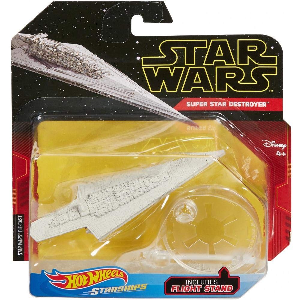 Hot Wheels Star Wars Starships Super Star Destroyer Die-Cast Vehicle - Collectible Toy for Kids & Adults - Perfect for Display, Play & Star Wars Fans Collection