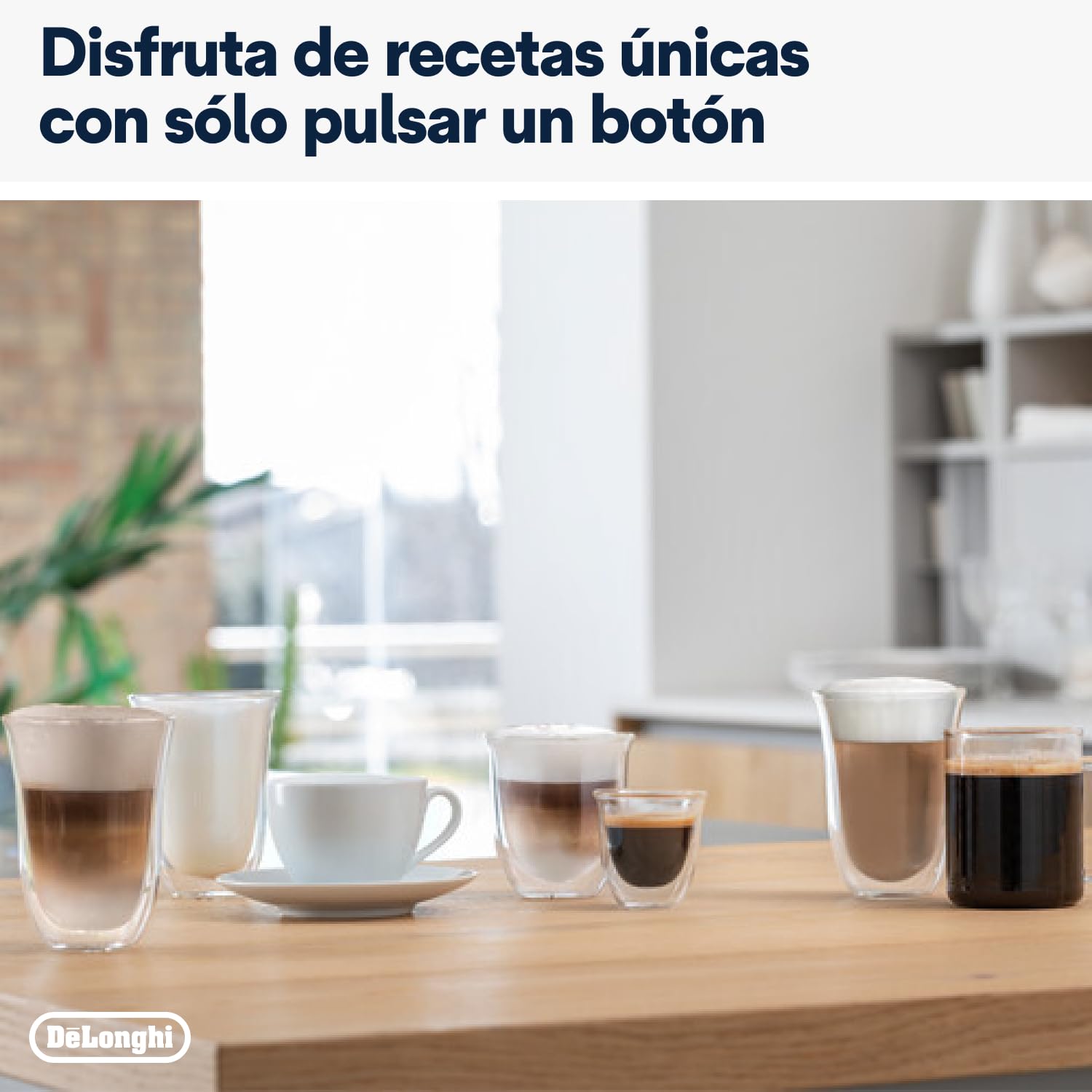 De'Longhi Eletta Cappuccino Automatic Coffee Machine with Espresso & Bean Grinder - ECAM46.860.B Black - Perfect for Home & Office Coffee Lovers