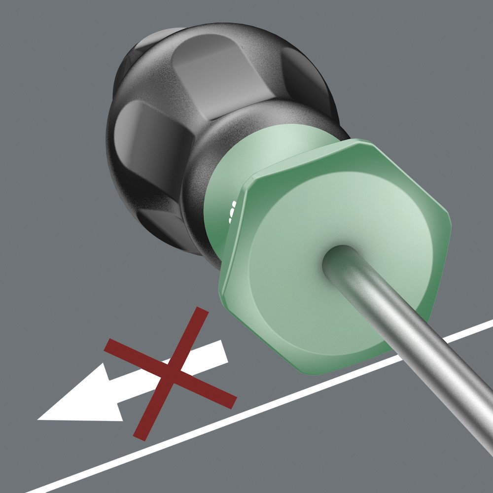 Wera 05031460001 1355 PZ0x60mm Phillips Screwdriver - Premium Precision Screwdriver for Electronics, DIY & Home Repair - Perfect for Laptops, Phones & Small Appliances