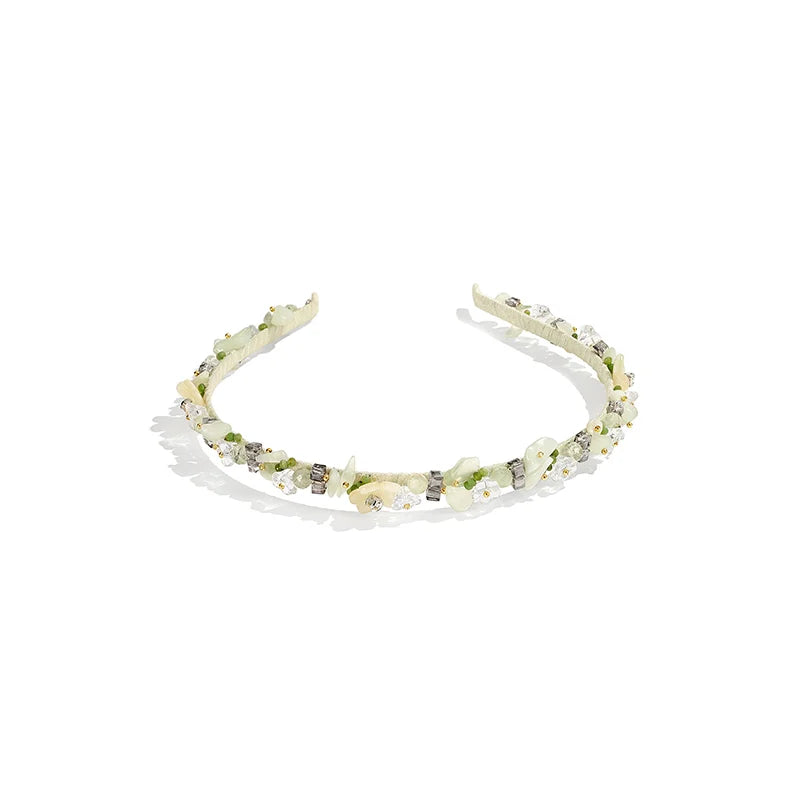 Premium Jasmine Headband for Women - Soft & Comfortable Hair Accessory for Yoga, Running, Workouts & Everyday Style