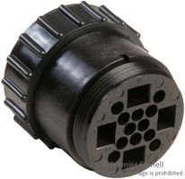 207485-1 Circular Connector Plug Size 23 16 Position Free Hanging (10 Pack) - Ideal for Industrial Automation, Robotics & Electrical Wiring Applications