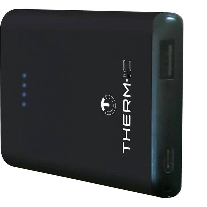 5000mAh Ultra-Slim Portable Power Bank for Heated Vests - Fast Charging External Battery Pack for Outdoor Activities, Winter Sports & Cold Weather Gear