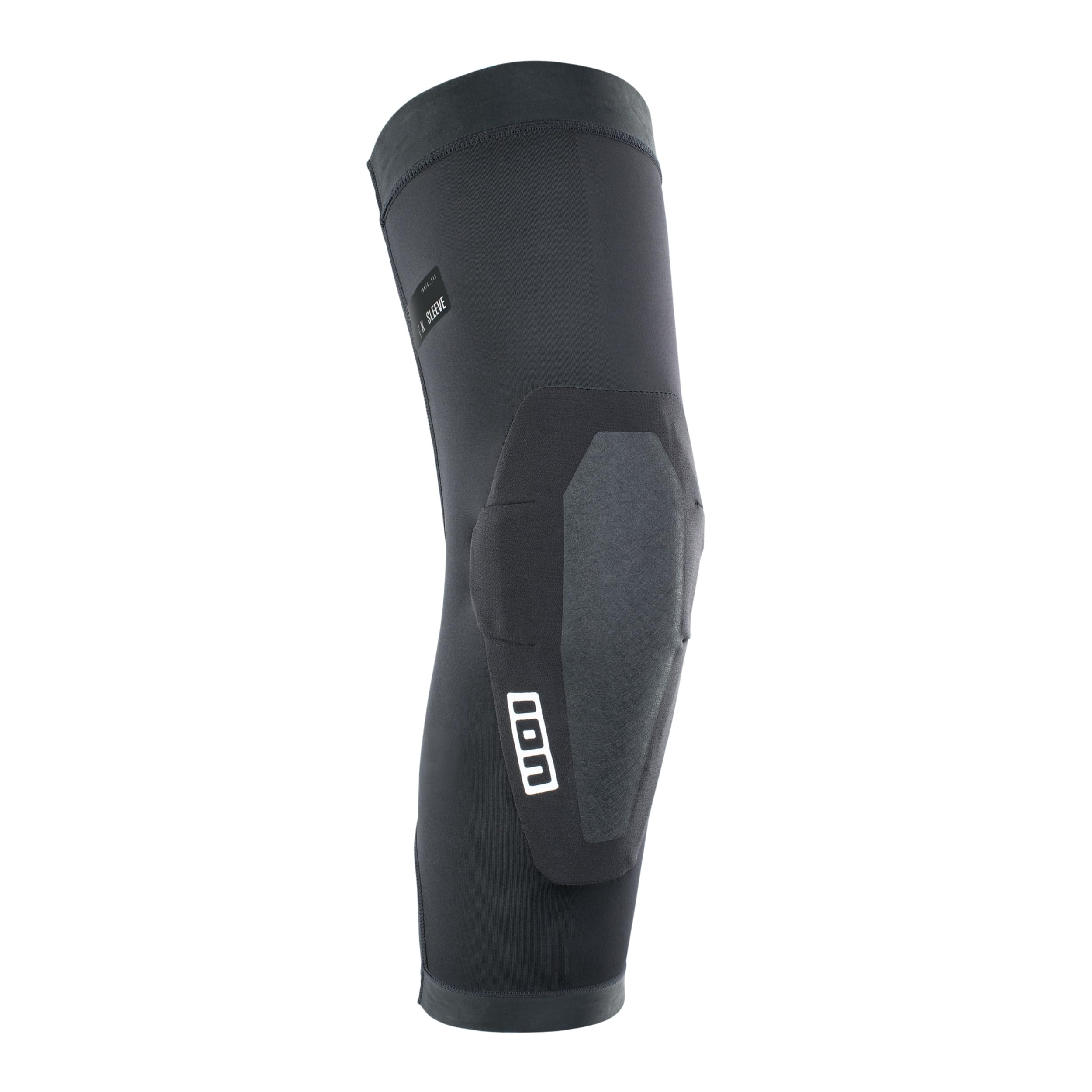 Ion K-Sleeve Amp Knee Support Brace - Black, Small Size for Running, Cycling & Sports Injury Protection