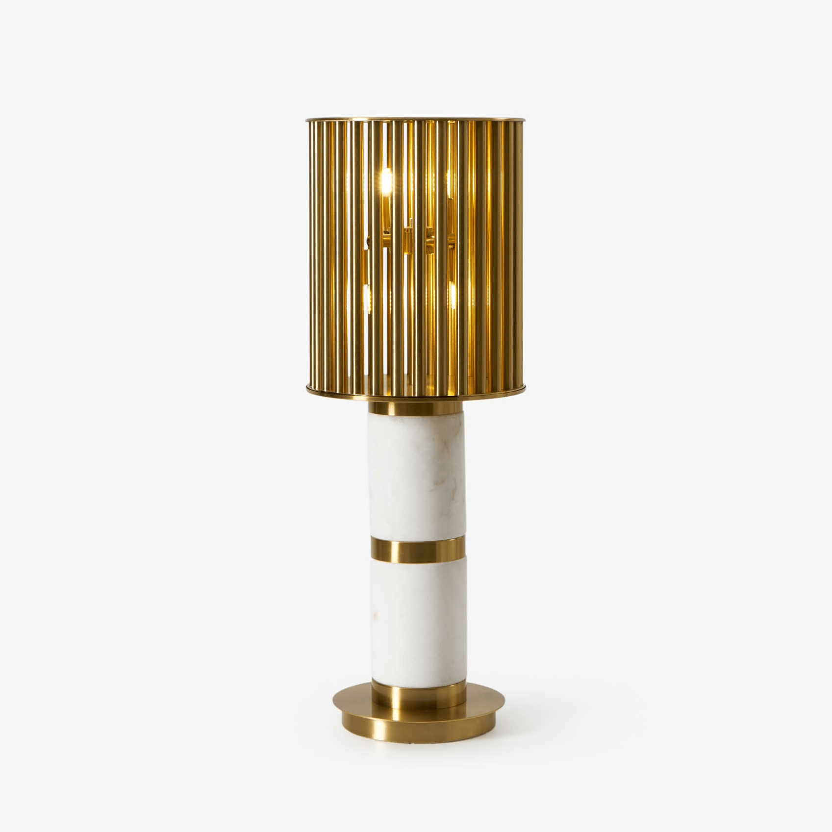 Gilded Cage Table Lamp - Elegant Vintage Home Decor for Living Room, Bedroom & Office - Perfect for Reading, Relaxing & Creating Ambiance