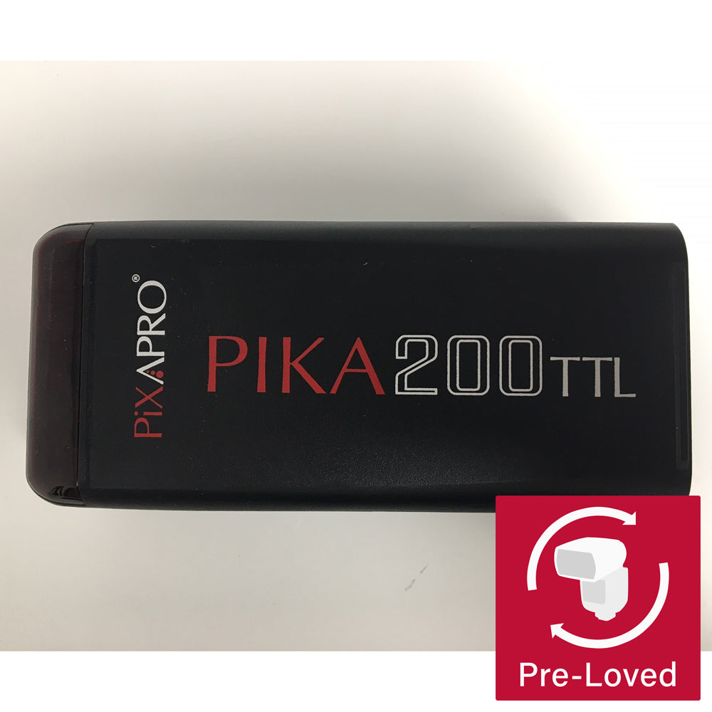 PIKA200 Portable Battery Powered TTL Mini Flash (Godox AD200) - Perfect for On-the-Go Photography & Studio Lighting | Ideal for Wedding, Portrait & Outdoor Shoots