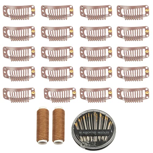 Light Brown 9-Teeth 30pcs