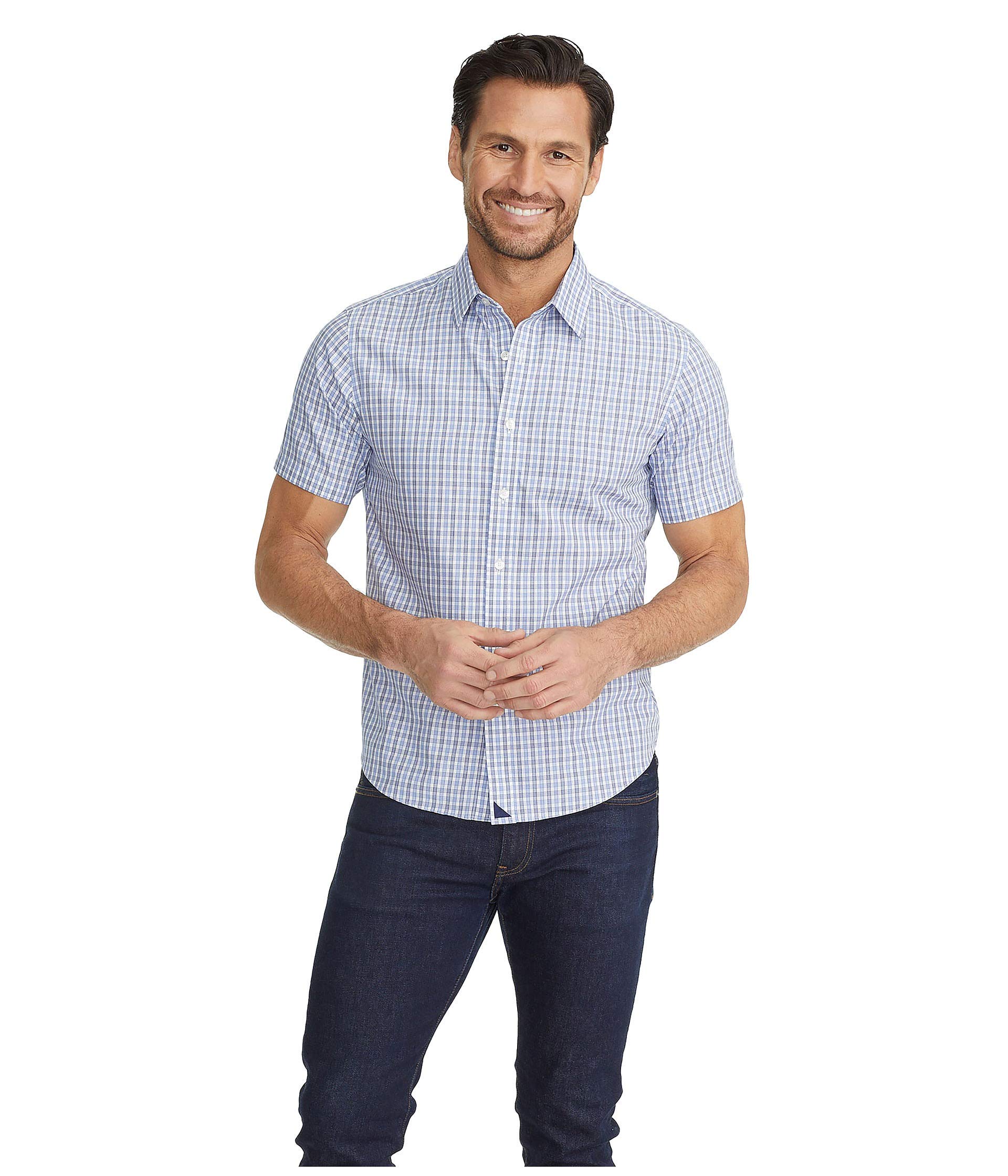 UNTUCKit Dante Wrinkle Free Men's Casual Shirt - Perfect for Office, Date Night & Weekend Outings