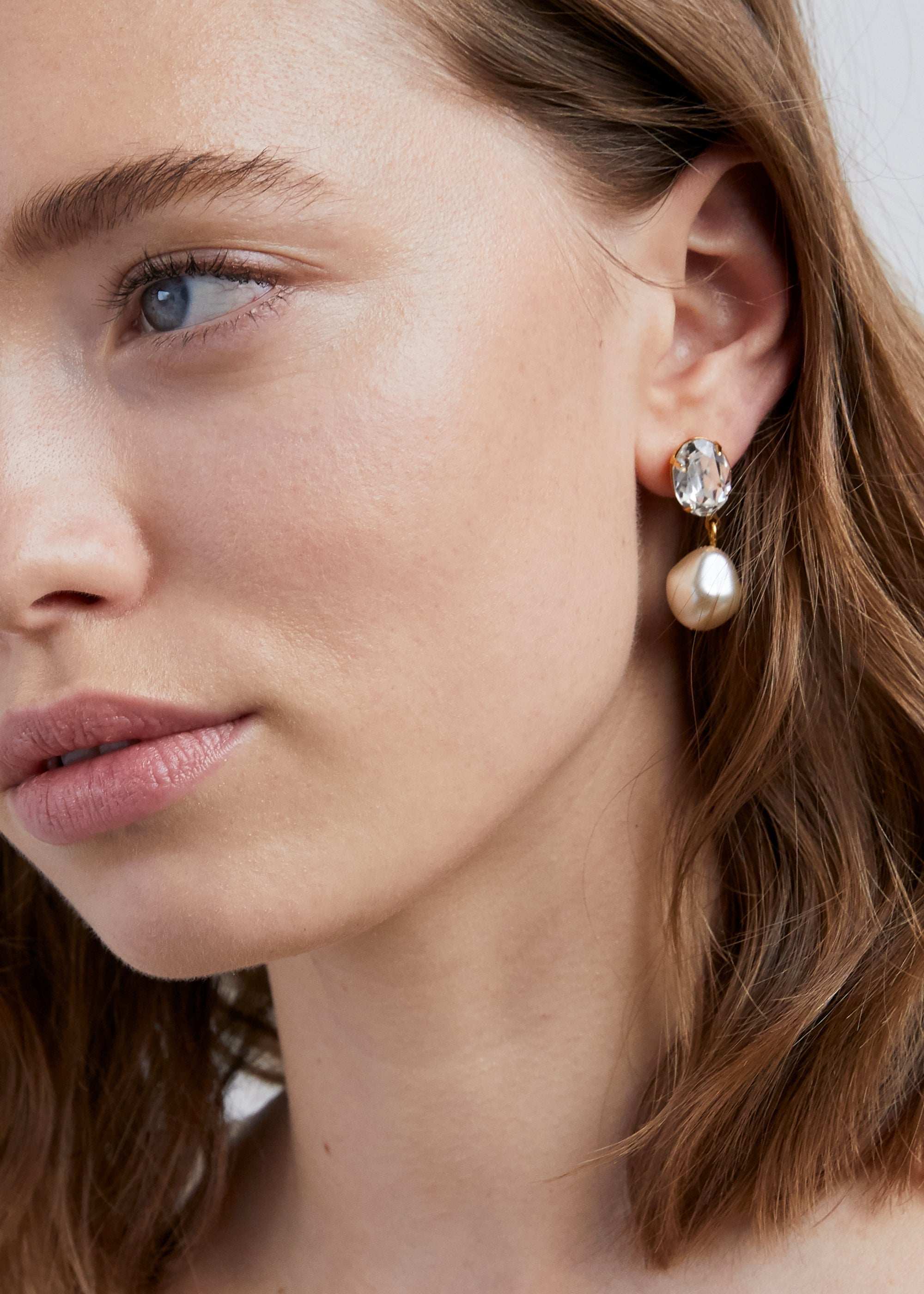 Exquisite Tunis Earrings with Genuine Diamonds – Elegant Jewelry for Women | Perfect for Weddings, Parties & Special Occasions