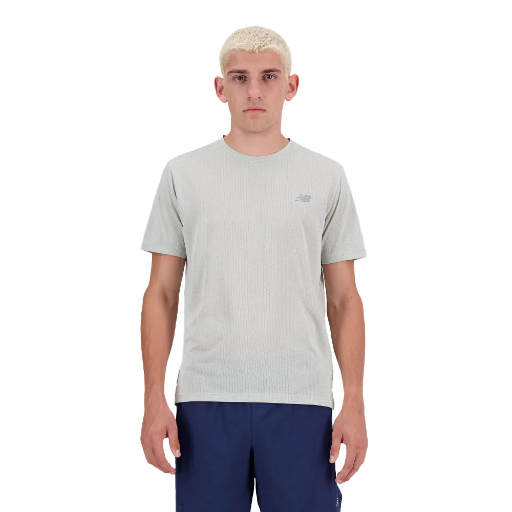 Men's New Balance Athletic Running T-Shirt - Lightweight & Breathable for Workouts, Jogging & Gym