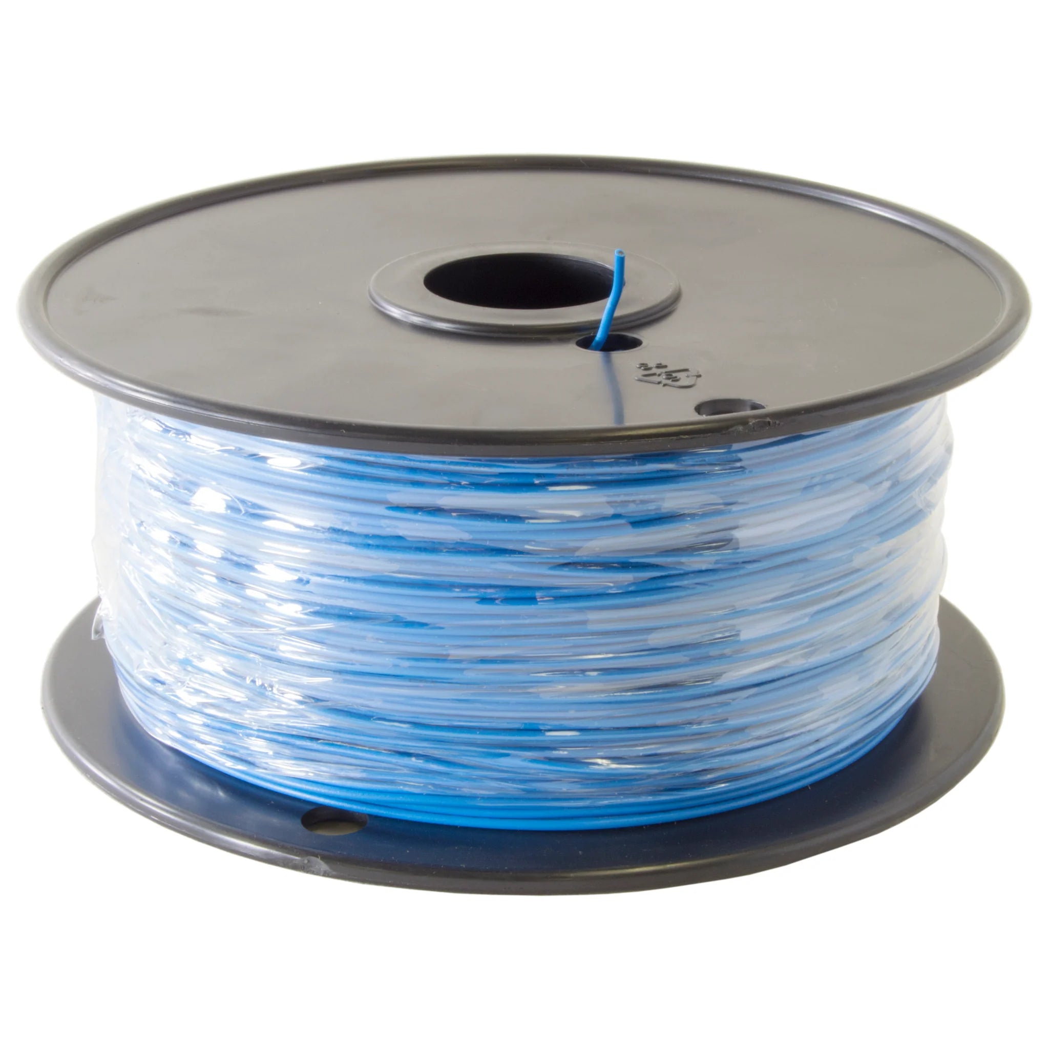 UL 1007/1569 Certified 24 Gauge Solid Hook Up Wire - 1000 Feet Blue Tinned Copper Wire, 300V 80°C Rating - Perfect for Electronics, DIY Projects & Home Wiring