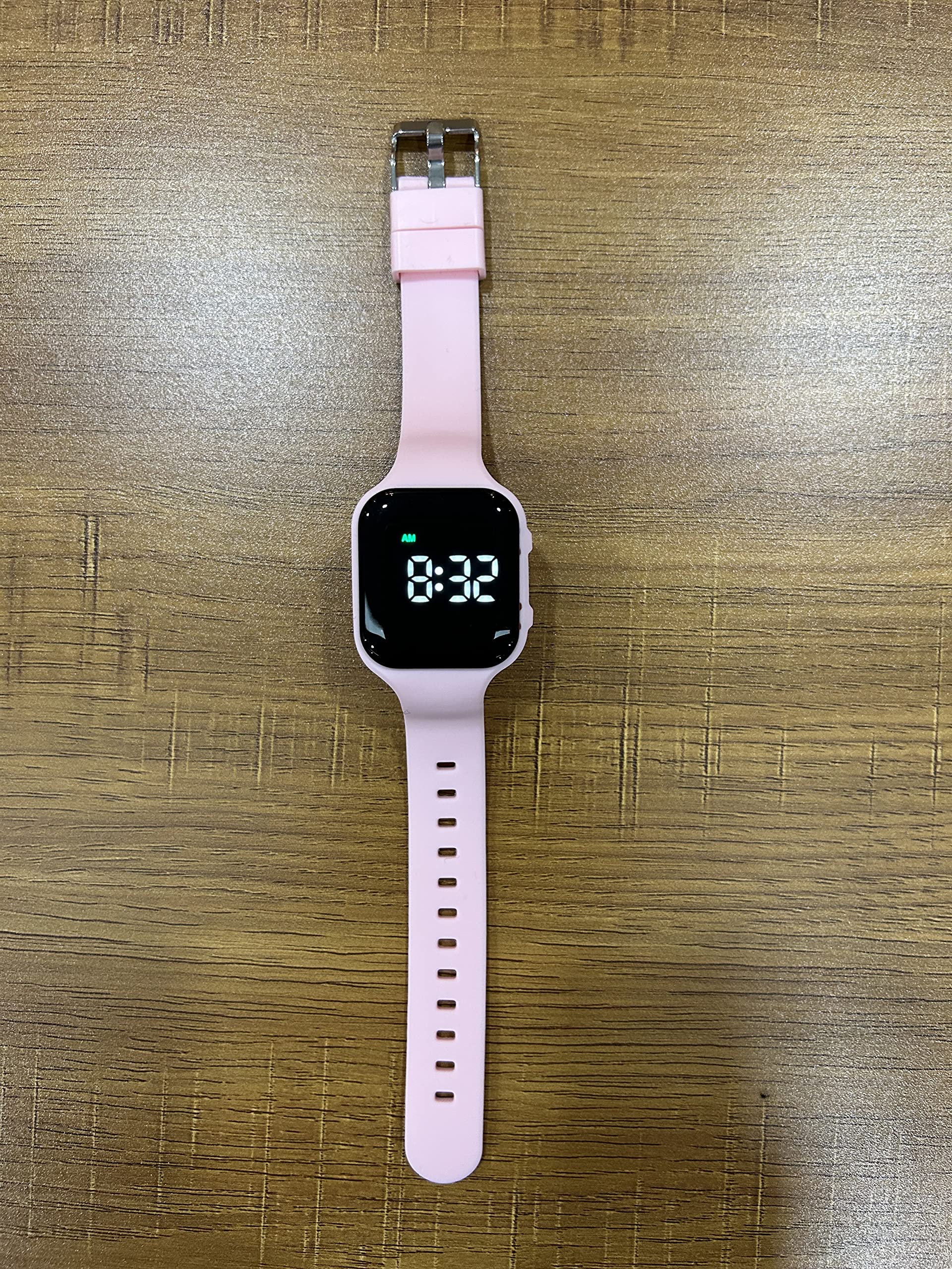 **Waterproof Vibrating Alarm Watch for Kids - Potty Training, Medical Reminder & Timer - Baby Pink | Ideal for Toilet Training, Medication Alerts & Daily Schedules**