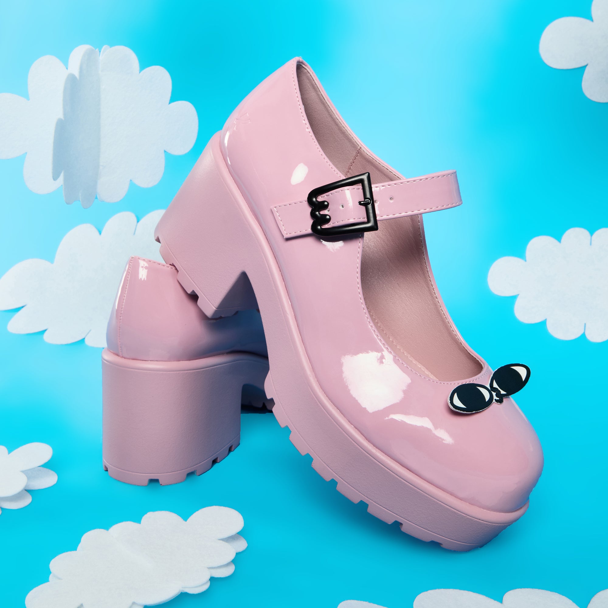 Tira Ketnipz Mary Janes Shoes - 'Frick I'm Sick Edition' Cute Cartoon Character Slip-Ons for Women & Teens - Perfect for Cosplay, Casual Wear and Gift Giving