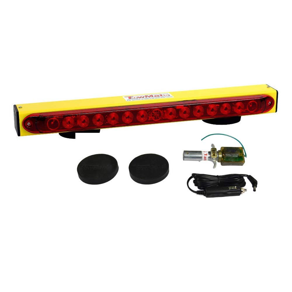 MFREXPRESS Wireless Tow Light Bar - Yellow Sun Light for Trucks, Trailers & Emergency Vehicles - Waterproof & Durable LED Safety Light for Night Driving & Roadside Assistance