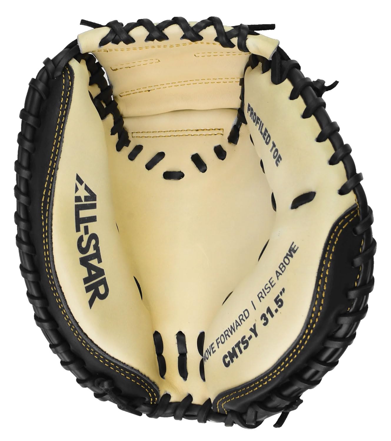 All-Star CM-TS-Y 31.5 Inch Youth Baseball Catcher's Mitt - Premium Leather Glove for Little League & Training - Perfect for Catchers, Practice Sessions & Competitive Games