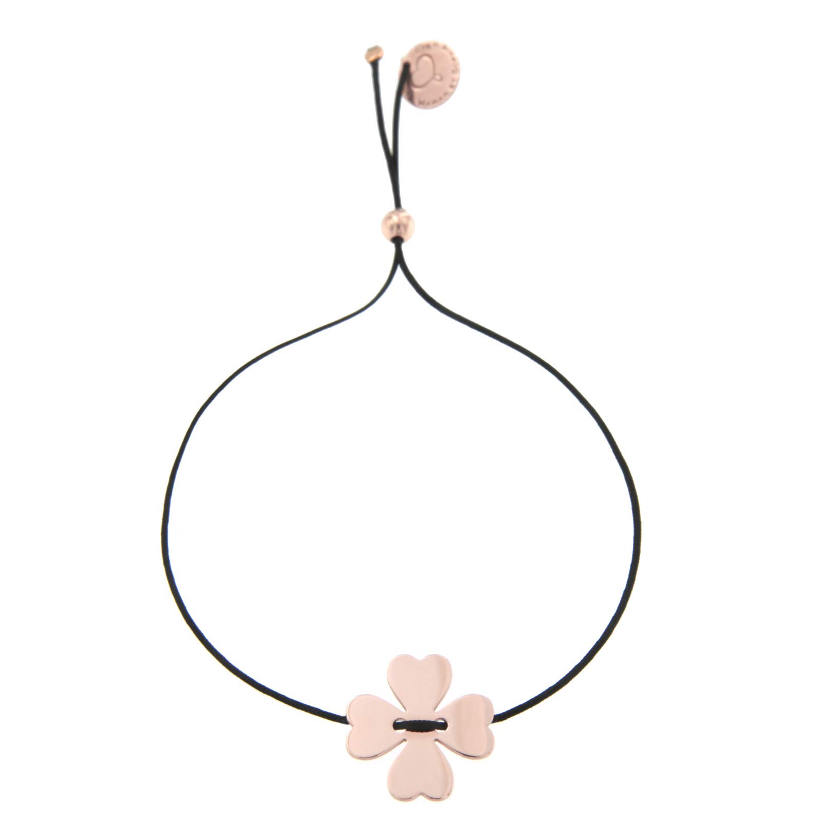Lucky Four-Leaf Clover String Bracelet - Adjustable Natural Fiber Charm for Women & Men - Perfect for Gifts, Daily Wear & Good Luck Charms