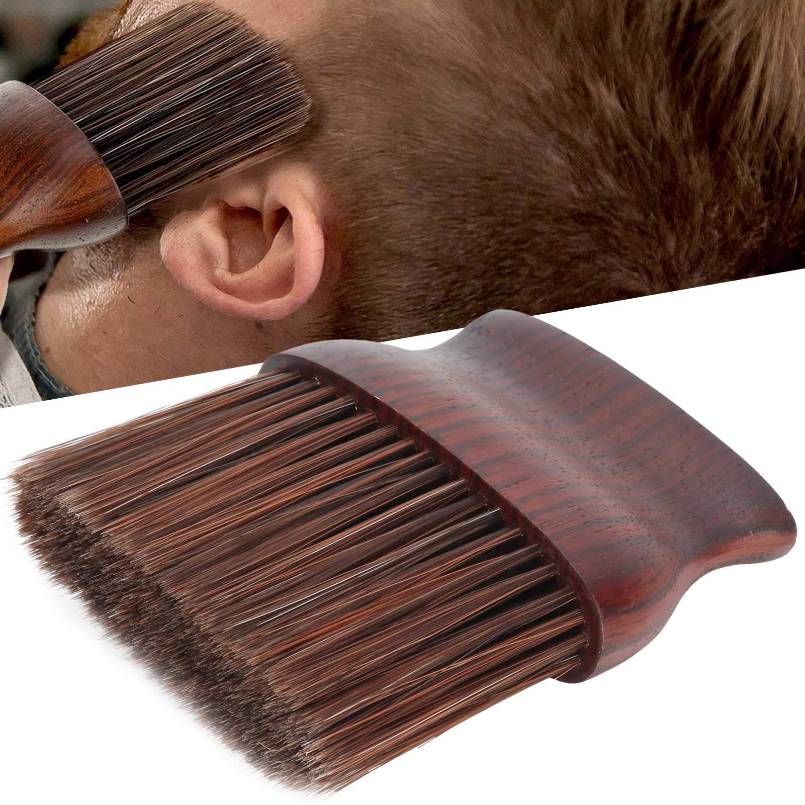 Professional Neck Duster Brush for Barbers - Lightweight & Ergonomic Design for Comfortable Grip - Perfect for Home & Salon Use - Removes Hair Clippings After Haircuts & Styling
