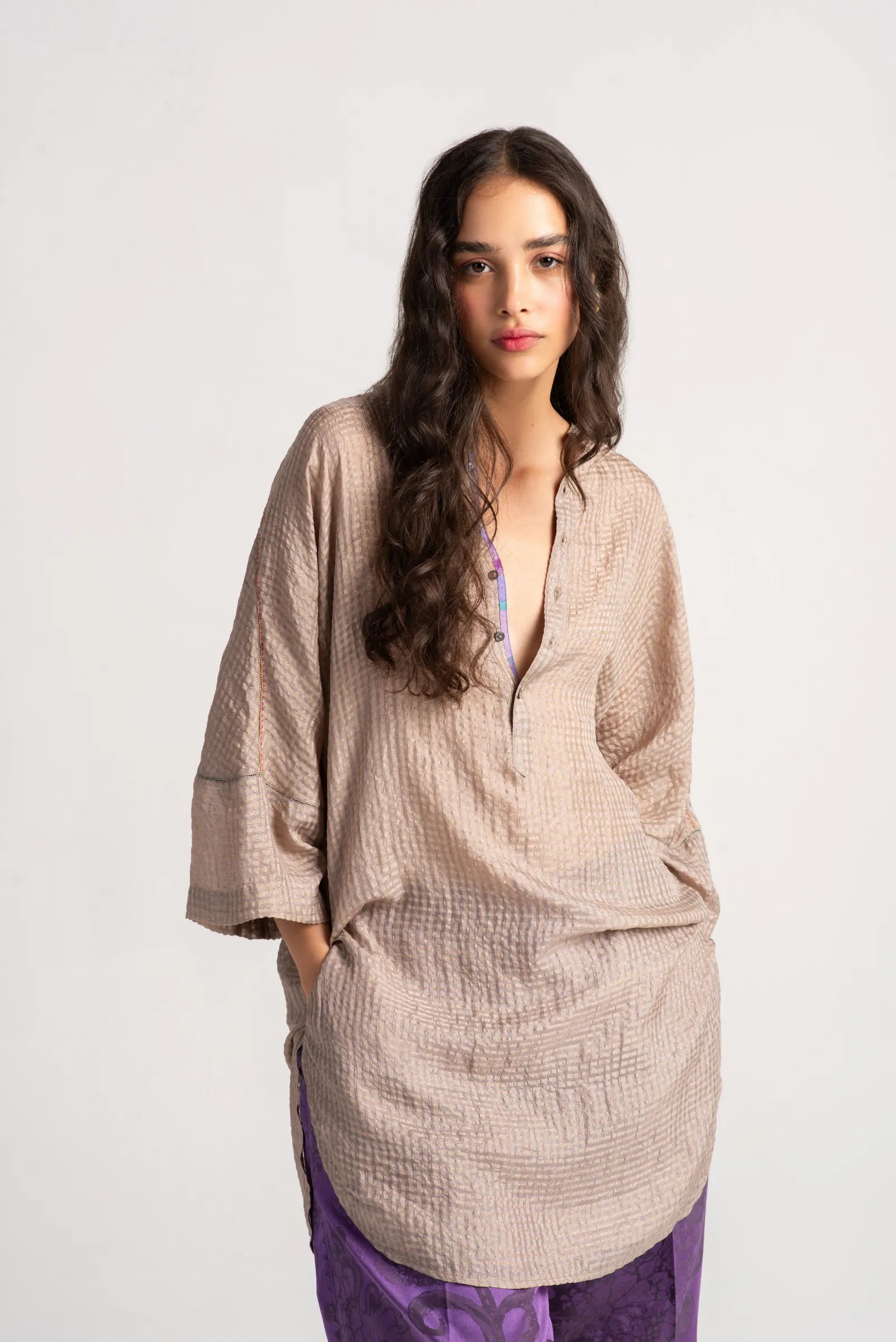 Premium Noor Kurta Silk Biscuit - Elegant Pakistani Traditional Dress for Women | Perfect for Weddings, Festivals & Special Occasions