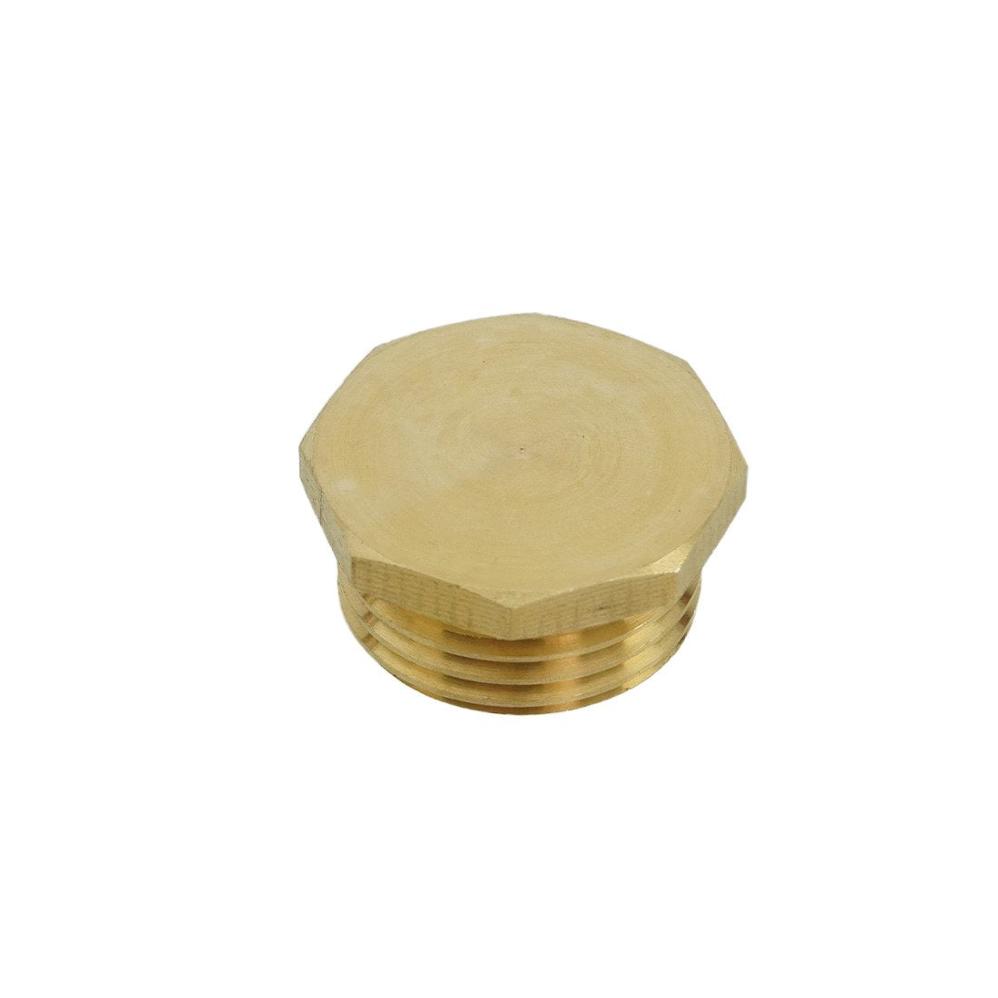 Brass Garden Hose Cap Male - Heavy Duty Outdoor Water Spigot Cover for Winter Protection, Leak Proof & Rust Resistant - Perfect for Yard, Lawn, and Garden Faucet Maintenance