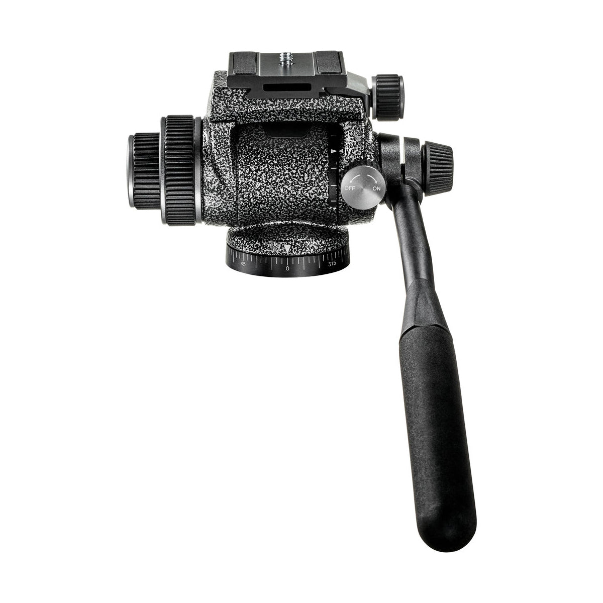 Gitzo 2-Way Fluid Video Head - Professional Tripod Head for Smooth Pan & Tilt Camera Movements - Perfect for Videography, Live Streaming & Outdoor Filming