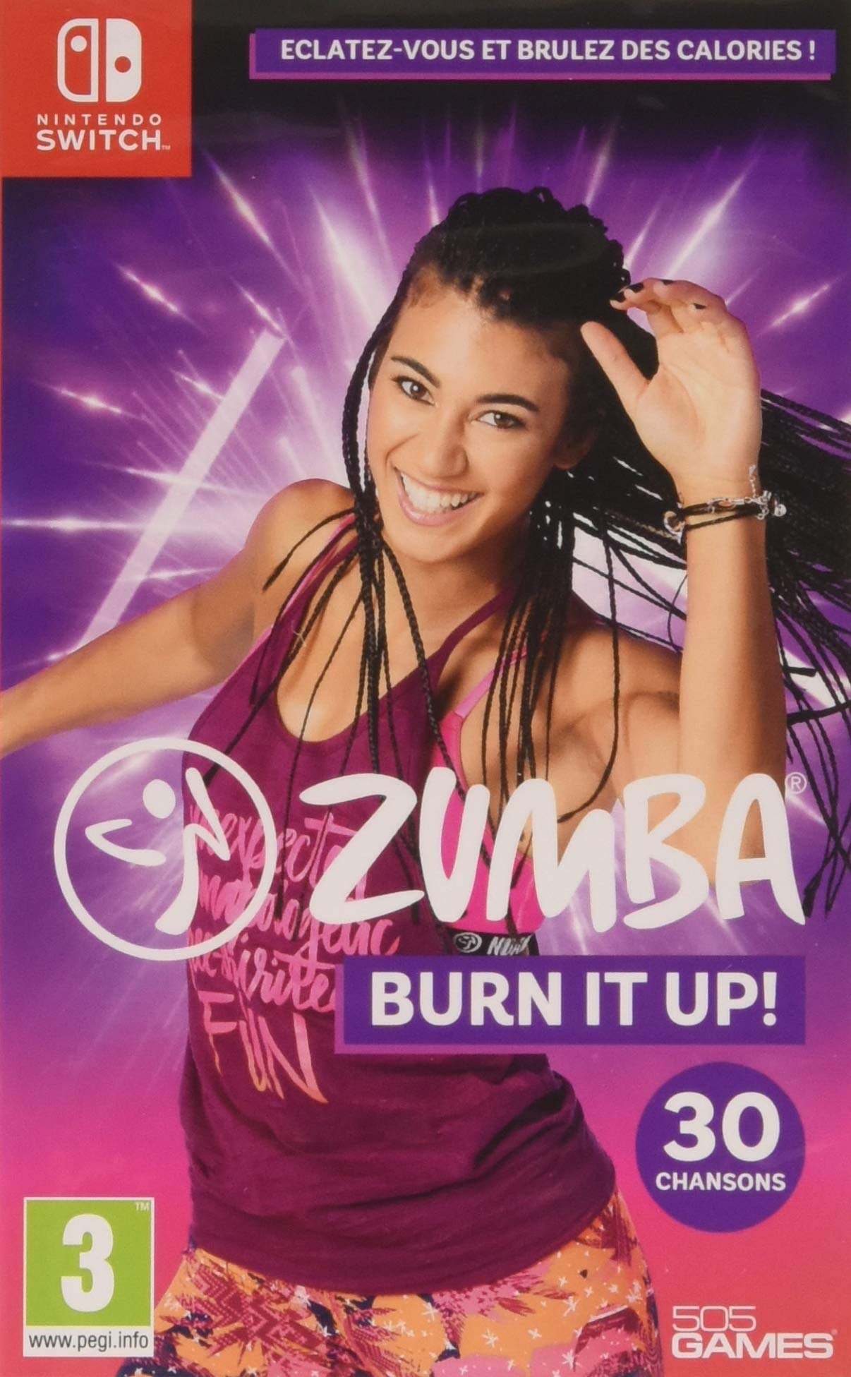 Zumba Burn It Up! - Fitness Dance Game for Nintendo Switch - Fun Home Workout & Party Dance Exercise