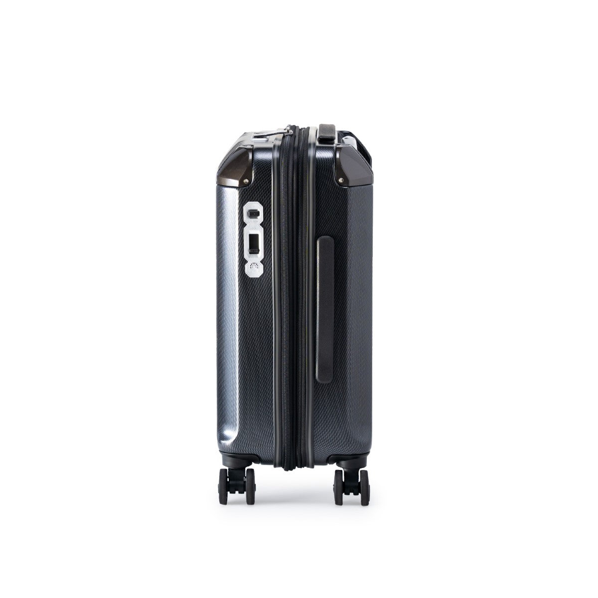 HINOMOTO Silent Brake Wheels Suitcase - ALI 088 Lightweight Luggage with Smooth Rolling for Travel & Business Trips