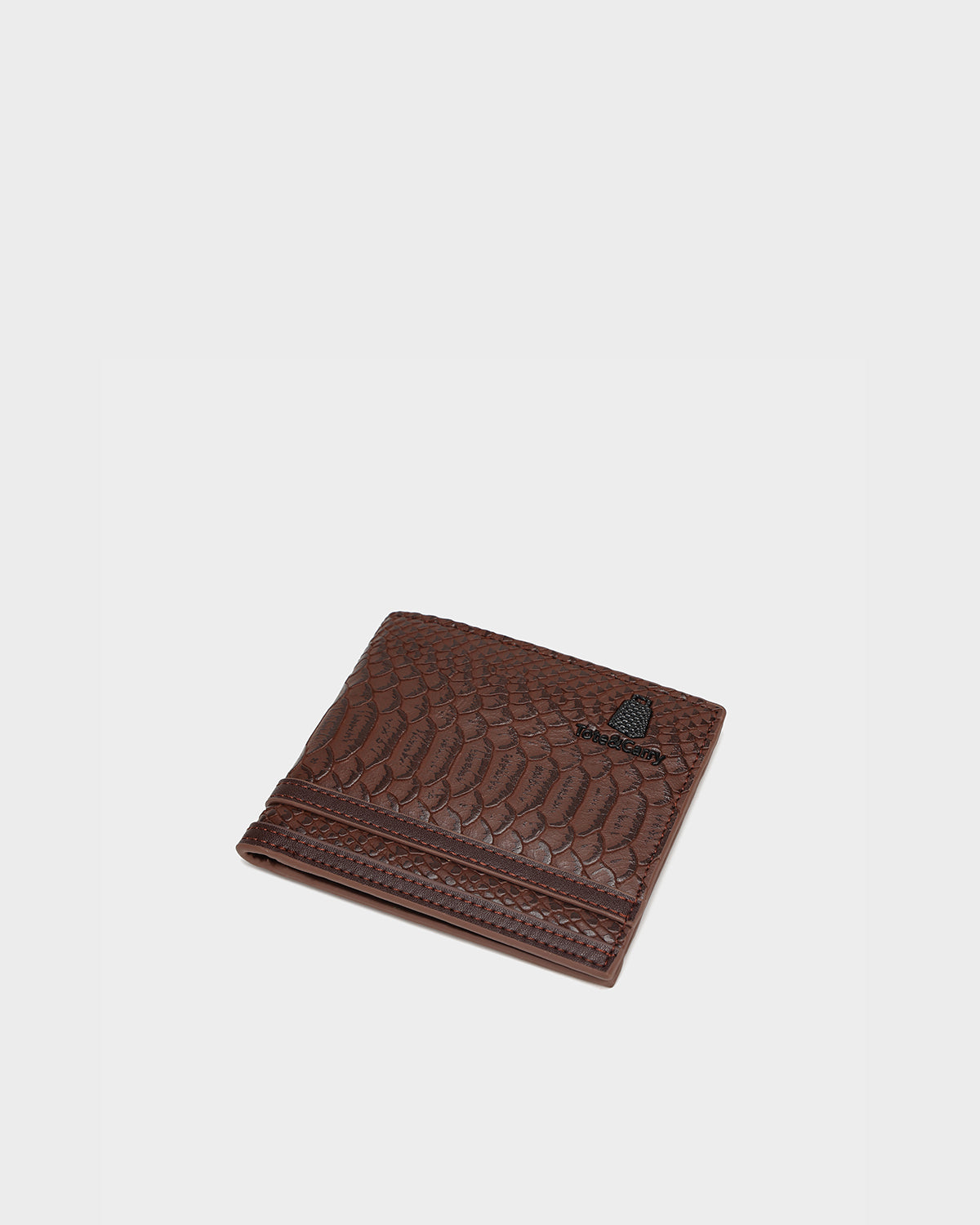 Premium Apollo 1 Genuine Leather Wallet in Chocolate Brown - Slim RFID Blocking Bifold Wallet for Men, Perfect for Everyday Carry & Business Travel