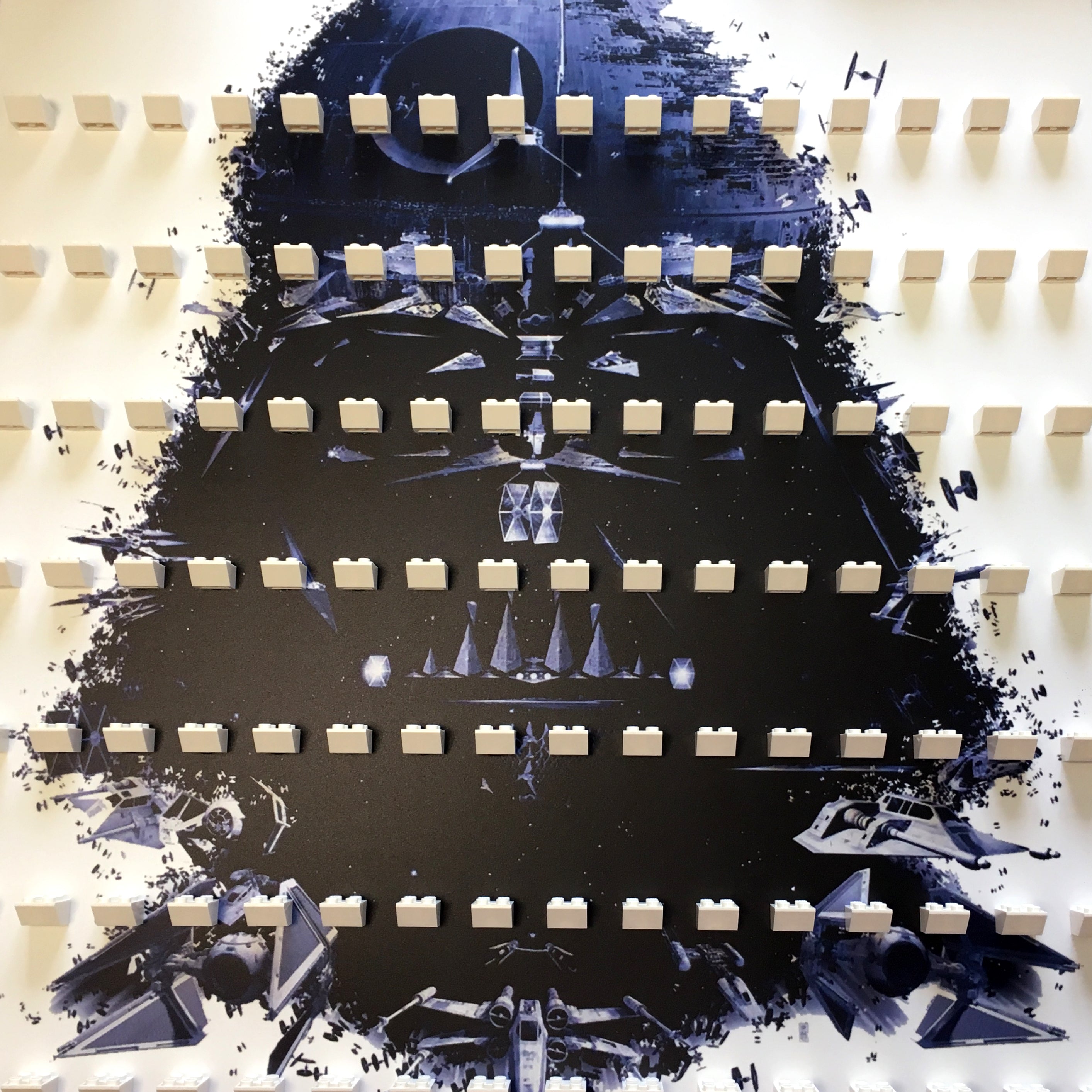 Lego® Star Wars Darth Vader Minifigure Display Frame - Large Wall Art for Collectors | Perfect for Home Office & Game Room Decor