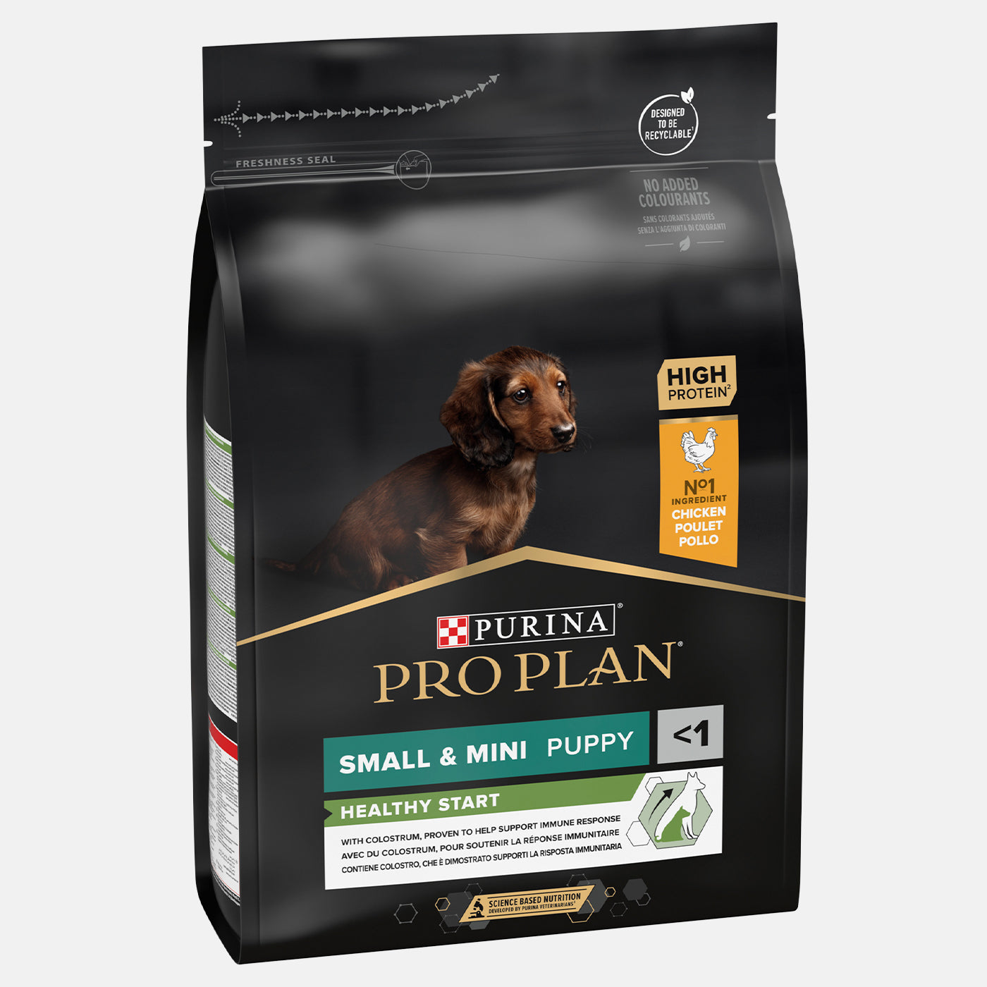 Purina Pro Plan Small & Mini Puppy Dry Dog Food - High Protein Chicken Formula for Puppy Growth & Development - Ideal for Small Breed Puppies & Active Lifestyles
