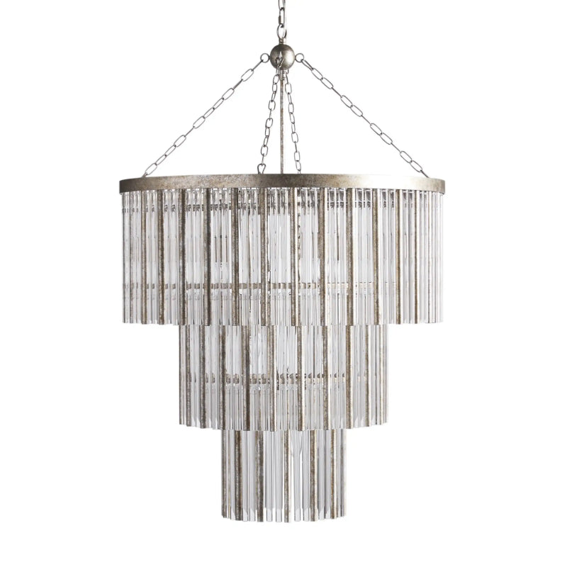Andalucia 3 Tier Chandelier - Elegant Crystal Ceiling Light Fixture for Dining Room, Living Room & Bedroom | Modern Home Decor Lighting